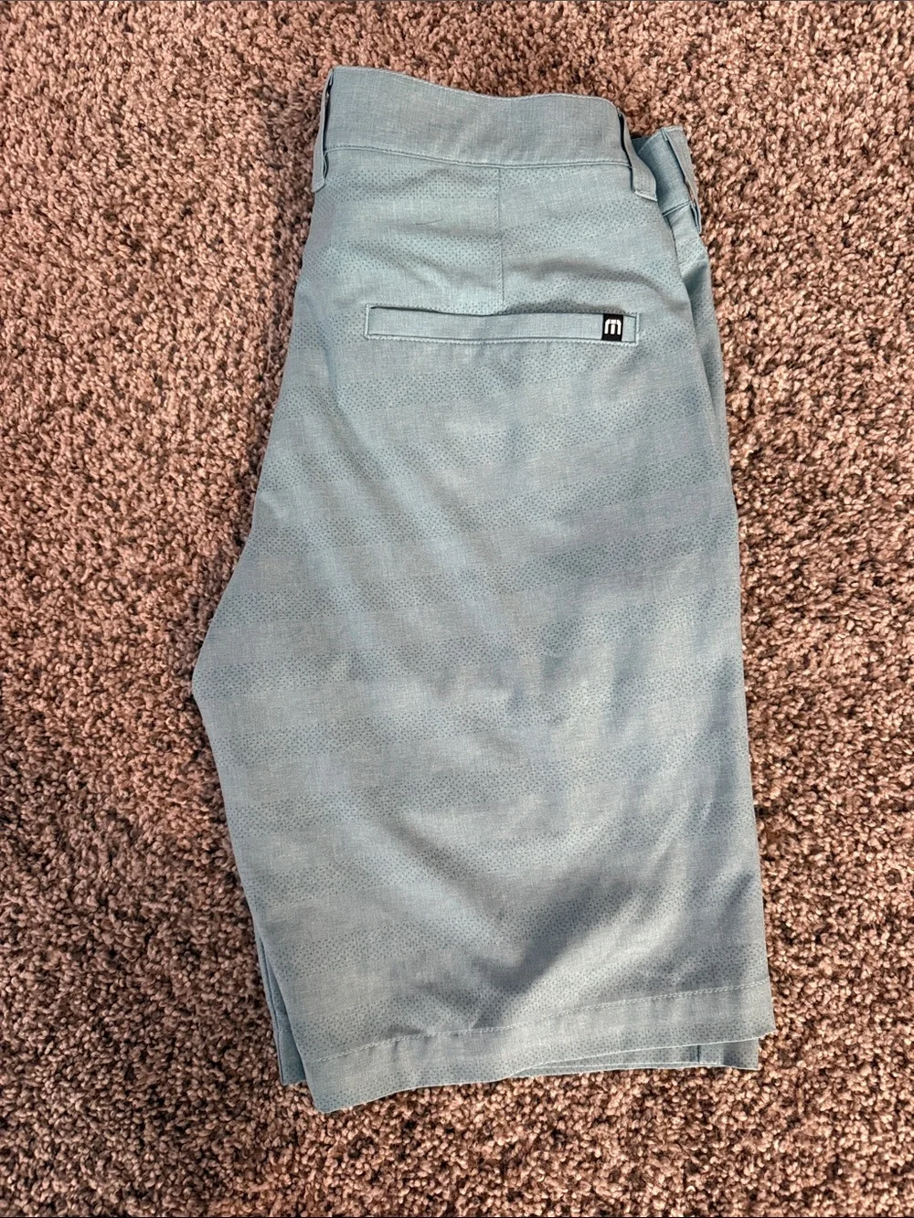 Travis Matthew Light Blue Men's Casual Shorts
